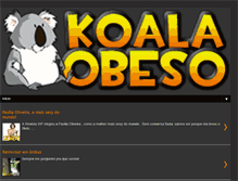 Tablet Screenshot of koalaobeso.com.br